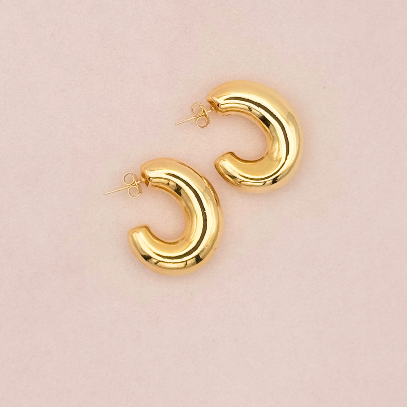 Gold Chunky Earrings