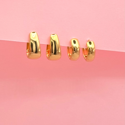 Gold Earring Set - trendy earring