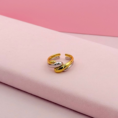 Gold and Silver Ring