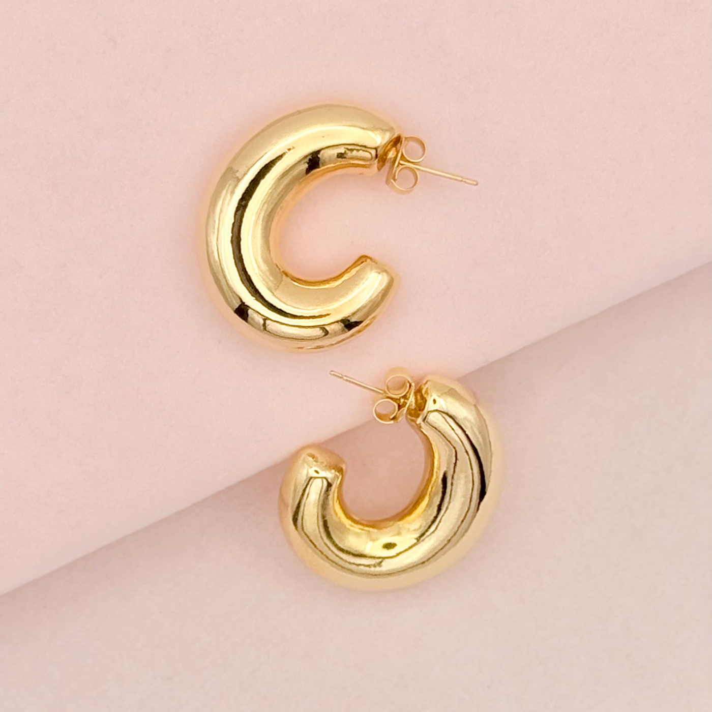Gold Chunky Earrings
