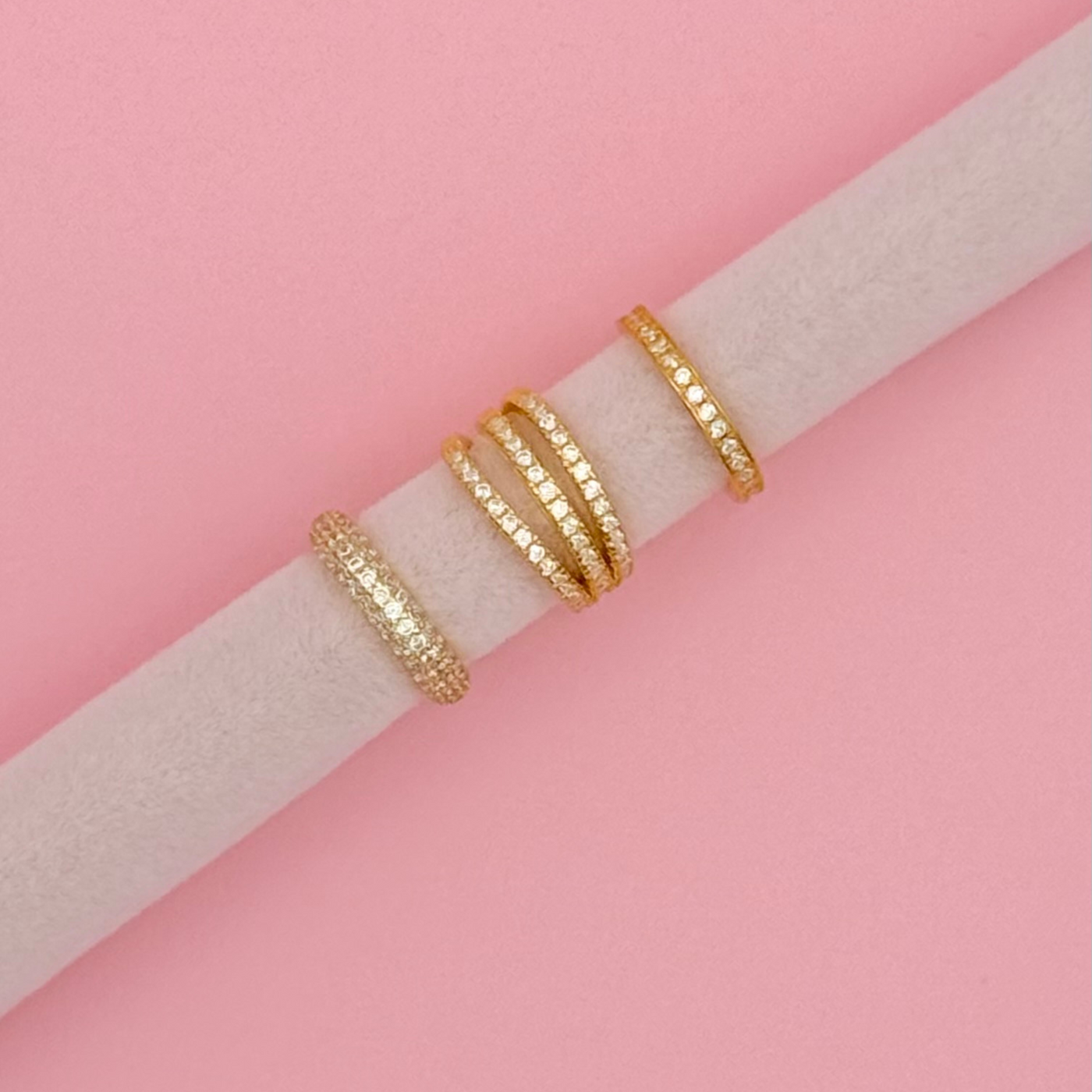 Gold Ear cuff Set - trendy earring