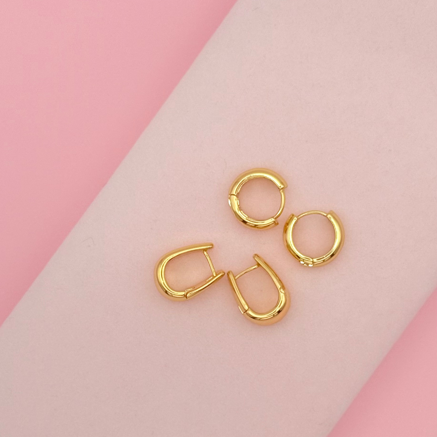 Gold Earring Set - trendy earring