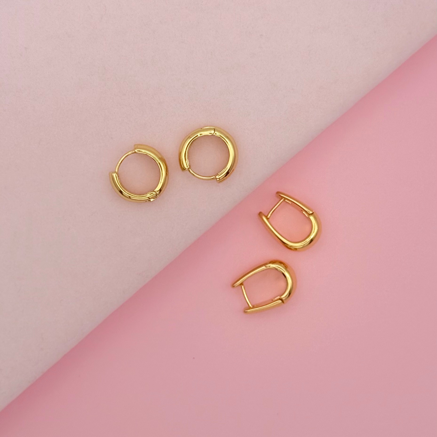 Gold Earring Set - trendy earring