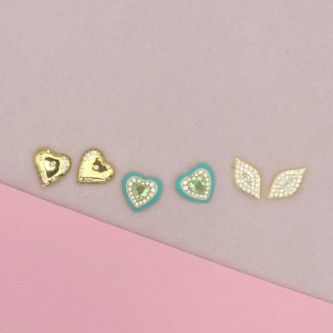 Gold Set Earrings