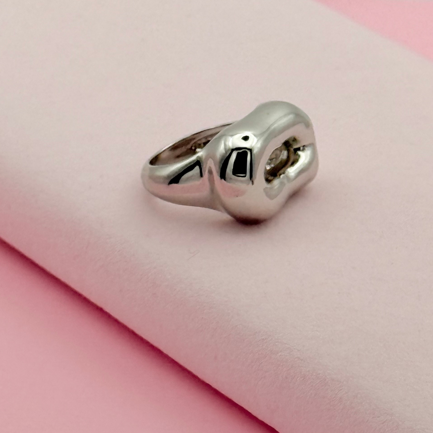 Silver Chunky Ring
