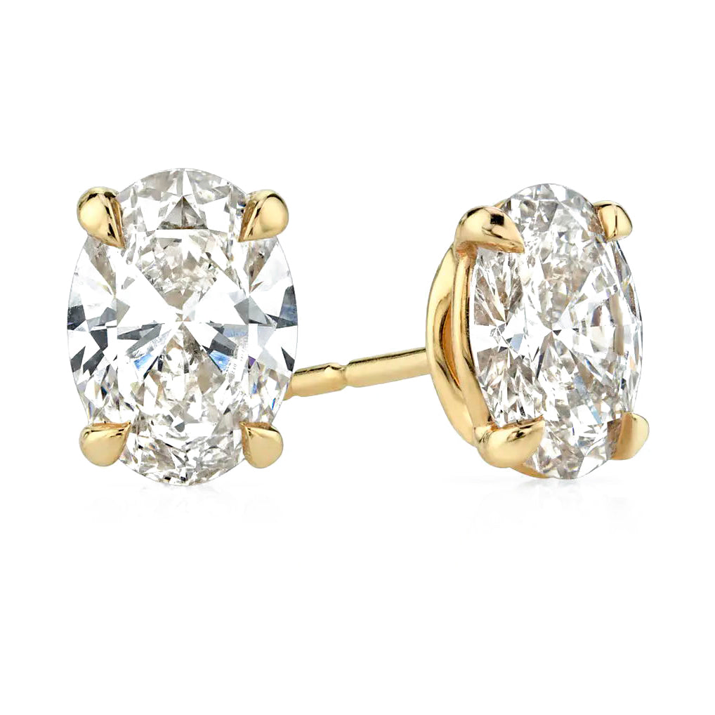 Gold Suds Earrings | Mini Studs| Solitaire - trendy earring